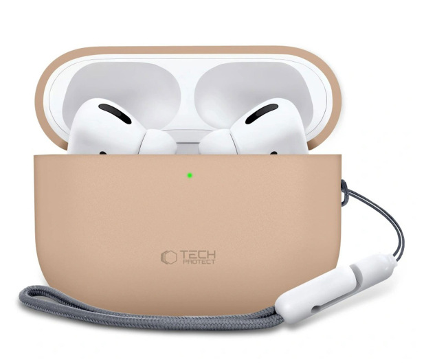 Tech-Protect Silicone Do Apple Airpods Pro 3 Caffe Latte - 1367329 - zdjęcie